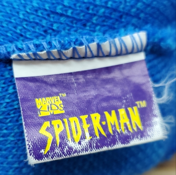 Spider Man Youth Kids Knit Beanie Winter Hat Boys One Size - Picture 7 of 7